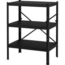 IKEA Bror Raf Ünitesi Siyah 85 x 55 x 110 cm