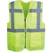 Kalant Reflektörlü Mühendis Yeleği (Sarı)