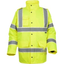 Vizwell WJK01 Oxford Reflektörlü Parka (Sarı)