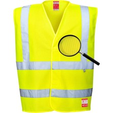 Portwest FR71 Alev Almaz Hi-Vis Yelek (Sarı)
