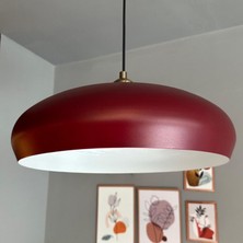 Bamyum Estrela Vişne Çürüğü Tekli Avize Eskitme Yarım Lale Başlık Iç Mekan Aydınlatma Dekoratif Mutfak