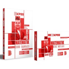 2026 Benim Hocam Yayınları Kpss Matematik Ders Notları ve Soru Bankası Seti 2 Kitap Şenol Aydın