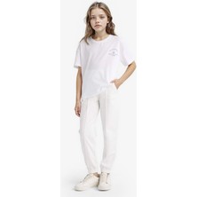 DeFacto Kız Çocuk Beli Lastikli Basic Düz Okul Jogger Eşofman Altı X9036A625AU