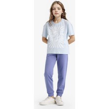 DeFacto Kız Çocuk Standart Fit Basic Düz Beli Lastikli Okul Jogger Eşofman Altı Y1226A625AU