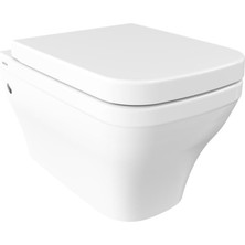 Bocchı Firenze Rimless Asma Klozet Parlak Beyaz Kapak Dahil 1304-064-0128