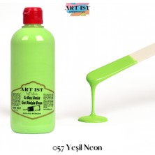 ART IST Geri Dönüşüm Boyaları  500ML -  057 Yeşil Neon