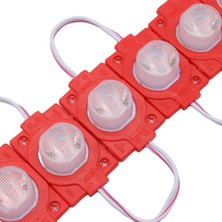 Burul 1.5W Dik Açı Mercekli Kırmızı Reklamcı Modül LED Parmak LED Lamba 12 Volt 20 Adet