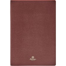 Pineider Defter Milano 14.5X21 cm Kırmızı Gold CNR1S099107378