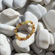 Taşmeran Kehribar Bebek Diş Bilekliği 14 cm TKY0409