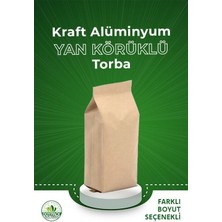 Kraft Alüminyum Yan Körüklü Torba 500 - 10X25CM