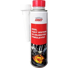 4 Adet   Dizel Yakıt Sistemi Enjektör Temizleyici 300 ml