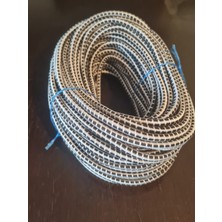 Teksan Tekstil Üreticiden Yüksek Mukavemetli Çadır Branda ve Gergi Lastiği (50MT,1RULO)