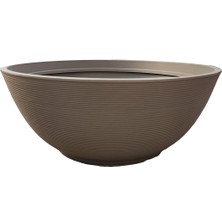 Teraplast Arena 100 Plastik Saksı Kapuçino