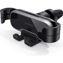 Yerçekimi Araç Havalandırması Cep Telefonu Tutacağı - 360 Derece Dönebilen, iPhone 13 12 11 Pro Max Xr ve Galaxy S21 S20 ile Uyumlu