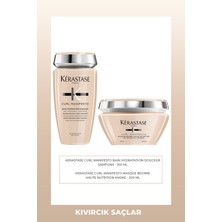 Kerastase Kérastase Curl Manifesto Şampuan 250 ml & Kıvırcık Saçlar Için Maske 200 ml