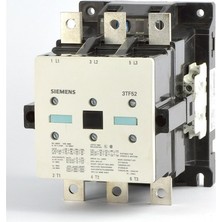 Siemens Sıemens 3TF52 22-0AP0 170A (90 Kw) 230VAC Bobinli 2no+2nc Trifaze Güç Kontaktörü