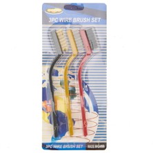 Matmel 3'lü Tel Fırça - Renkli - 16 cm