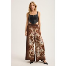 Home Store Çiçek Desenli Degrade Pantolon