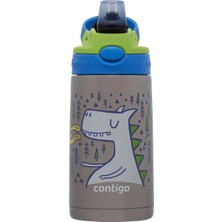 Mena Rise Gizmo Flip Dragon Çelik Çocuk Suluğu 380 Ml, Mavi