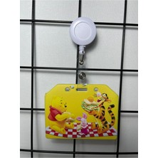 Hediyebum Winnie The Pooh Sarı Yaka Kart Kılıfı Yoyo Set