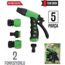 NalburBaba Sulama Tabancası 2 Fonksiyonlu 5 Parça