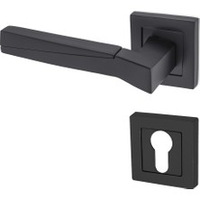 Nobel Max Meridyen Kapı Kolu Matsiyah Kare Rozetli Yale Sol