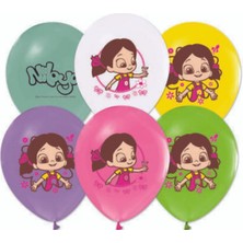Party Country Niloya Baskılı Balon 12 Inch 20 Adet