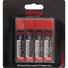 Yenibağ Super Polimer Kurşun Kalem Ucu (2b), 4'lü Paket, 0.7 mm - 2094211