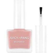 Yenibağ Meyve Kokulu, Nemlendirici, Doğal Görünümlü Sıvı Allık Juicy-Pang Water Blusher PK03
