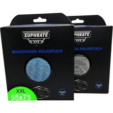 Yenibağ (2 Adet) Mikrofiber Oto Kurulama ve Temizlik Germany Tank Bezi 75X55 Cm. 750 Gsm