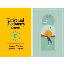 Kapı Yayınları Universal Dictionary English - Turkish / Turkish - English + Göl Saatleri