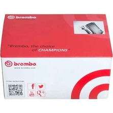 Brembo 08A75910 Arka Fren Diski 8K0615601B 8K0615601J 8K0615601M (2 Adet Fiyatıdır)