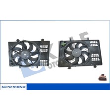 KALE-387210 - Fan Grubu Ford Transıt Courıer B460 1.5tdcı 17=> (12V) Davlumbazlı Fan Motoru