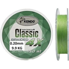 Kendo Classic 4x 0.20MM 150M Apple Green Örgü Ip Misina