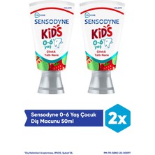 Sensodyne Promine 0-6 Yaş Çocuk Diş Macunu 50ML - Çilek Aromalı x 2 Adet