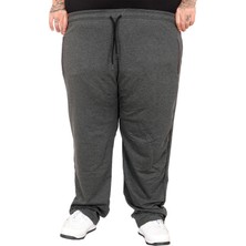 Mode Xl Büyük Beden Fermuarlı Eşofman Altı 11102