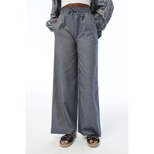 Orfeonegro Kadın Rahat Kesim Palazzo Pantolon