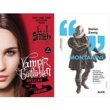 Alfa Yayınları Vampir Günlükleri - Avcılar Vol.1 Fantom + Montaigne