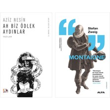 Alfa Yayınları Ah Biz Ödlek Aydınlar + Montaigne