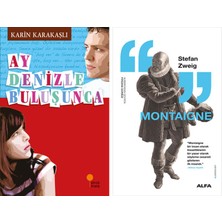Alfa Yayınları Ay Denizle Buluşunca + Montaigne