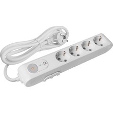 Viko Multi-Let Şok Korumalı 4'lü Topraklı Çocuk Korumalı  1,5 mt (1050J)  90117630-ZM