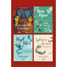 Funda Uçuk Er 4 Lü Set / Kocam Bir Narsist - Huşu Ağacı - Niyet Şifası - Iyileşme Zamanı