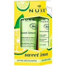 Mena Rise Nuxe Sweet Lemon Nemlendirici ve Koruyucu Stick Dudak Kremi 4 G & El Kremi 30 ml