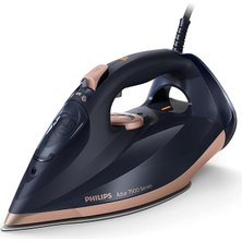 Misda Store 7500 Serisi Buharlı Ütü, 3200W, 55G/DK Sürekli Buhar, Steamglide Elite Taban, 260G Şok Buhar, Mavi/altın Rengi, 300ML'LIK Ekstra Geniş Su Haznesi, DST7510/80