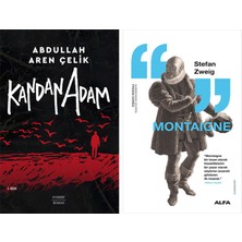 Alfa Yayınları Kandan Adam + Montaigne