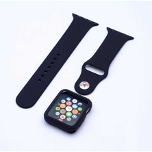 Watch 42MM Uyumlu 3 In 1 Klasik Kordon Zore - SIYAH-8680436221228-MRYN13832