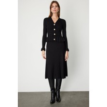 Karma 69201 Onteks Etek Astarlı Midi Triko