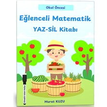 Enine Boyuna Eğitim Okul Öncesi Eğlenceli Matematik Yaz-Sil