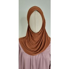 Erasra Class Kız Çocuk Pratik Başörtü (  4-10  Yas ) Kiremit Renk