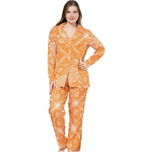 Bipamuk Luna Bella Premium Pamuklu Kumaş Kadın Pijama Takımı S/3xl